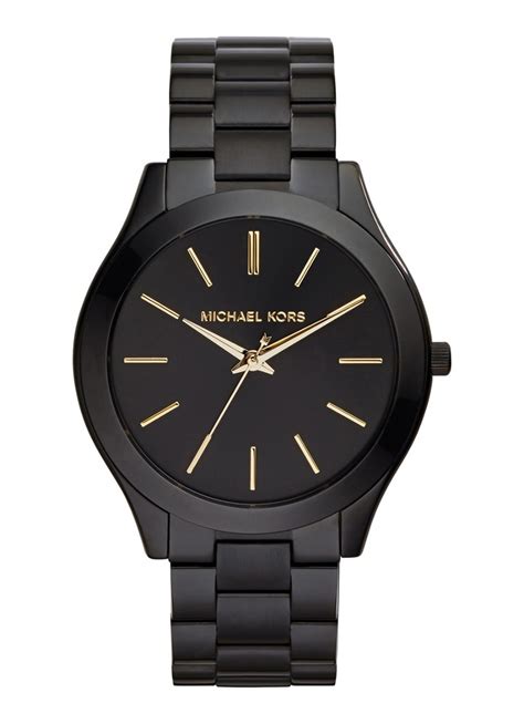 michael kors horloge zwart